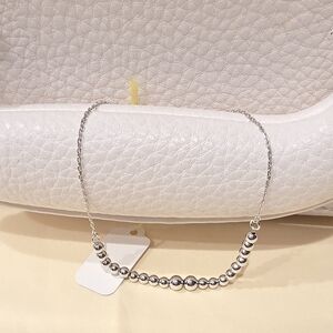 💠✨️18K Real White Gold Ball Bracelet✨️💠